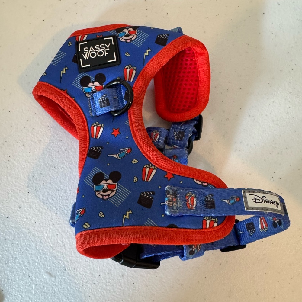 XXS Sassy Woof x Disney harness